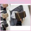 Trendy Casual Pu Leather Small Square Shoulder Bag For Women Fashionable Fall