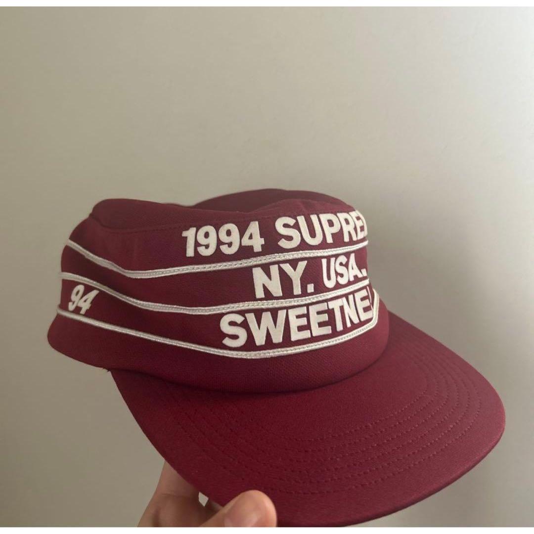 Used SUPREME cap pillbox cap rare