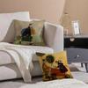 Psam Toft Art Pillow Case Pattern Printed Pillowcase For Living Room Sofa Cushion Cover & Bedroom Decor