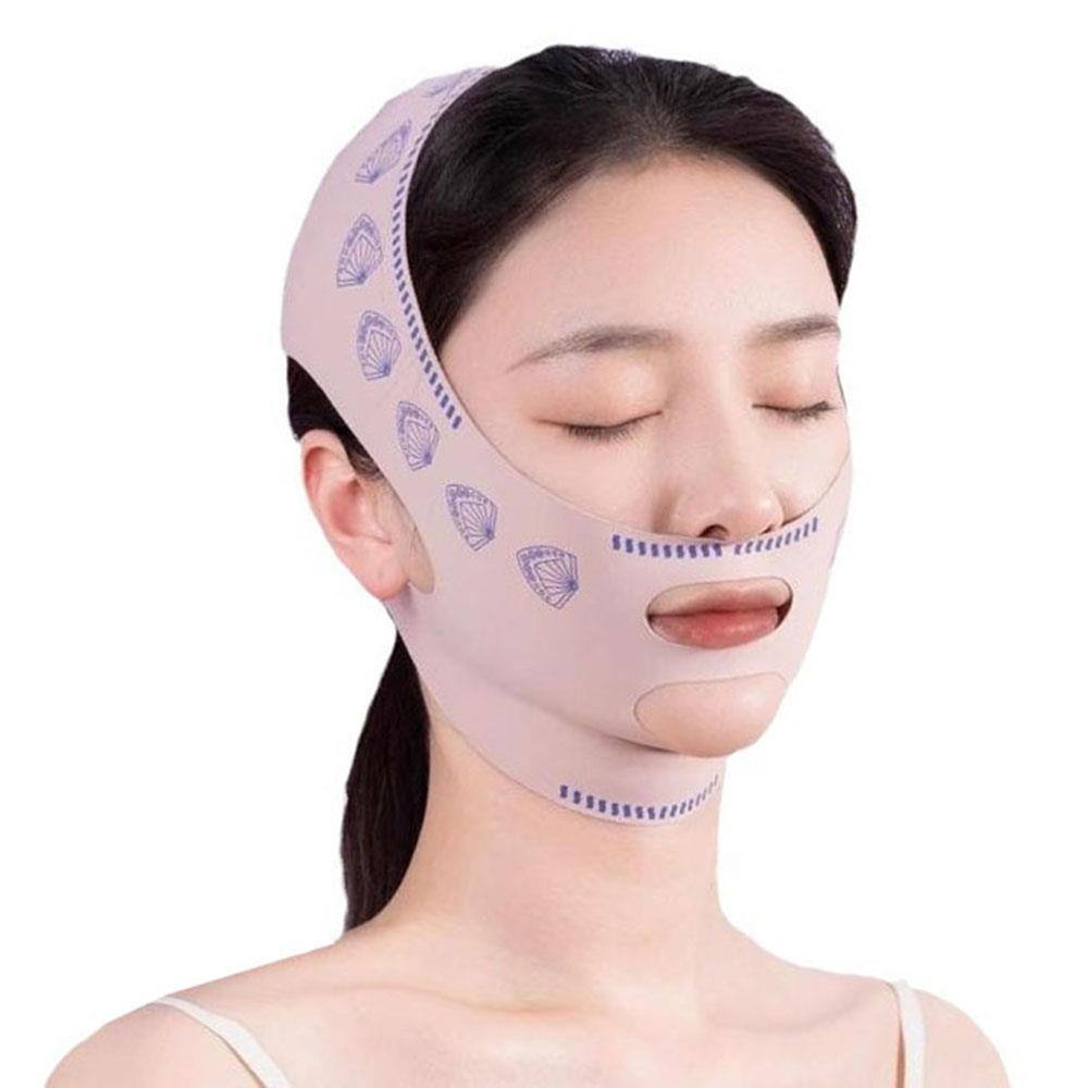 Thin Face Bandage V Line Face Lift Tightening Mask Double Chin Tightener Facial Wrinkles Anti Sagging Facial Massager Skin Care