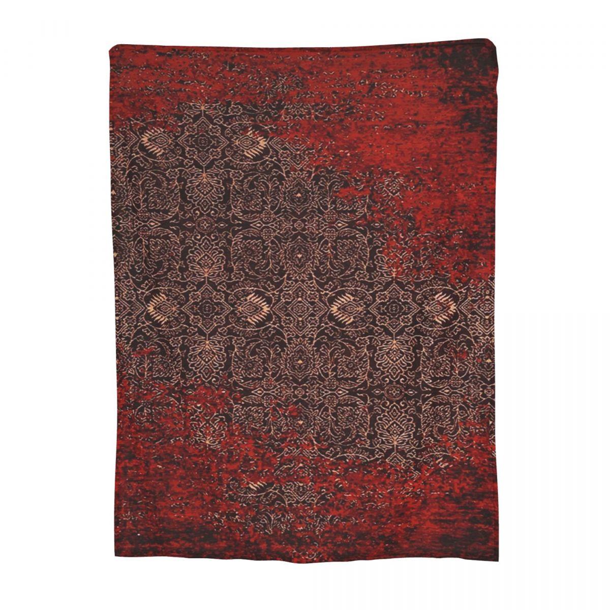 

Red Vintage Oriental Traditional Moroccan Artwork Blankets Fleece Lightweight Sofa Throw Blankets For Couch Throws Bedspread 30x40in