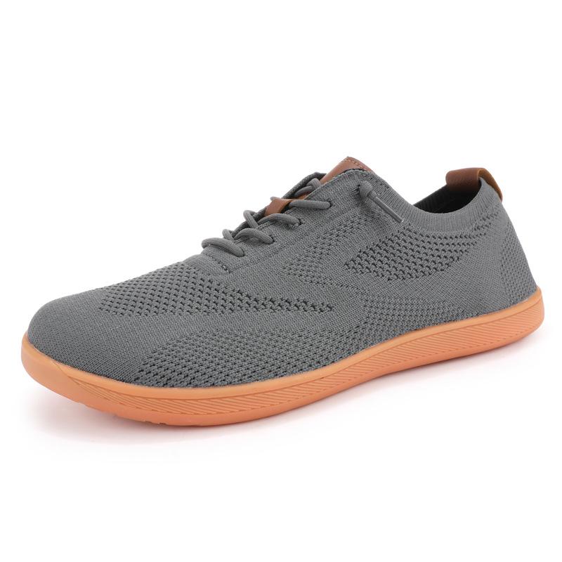 Men’s Breathable Flyknit Shoes - Lightweight, Soft Sole for Spring & Autumn, Available In Multiple Colors