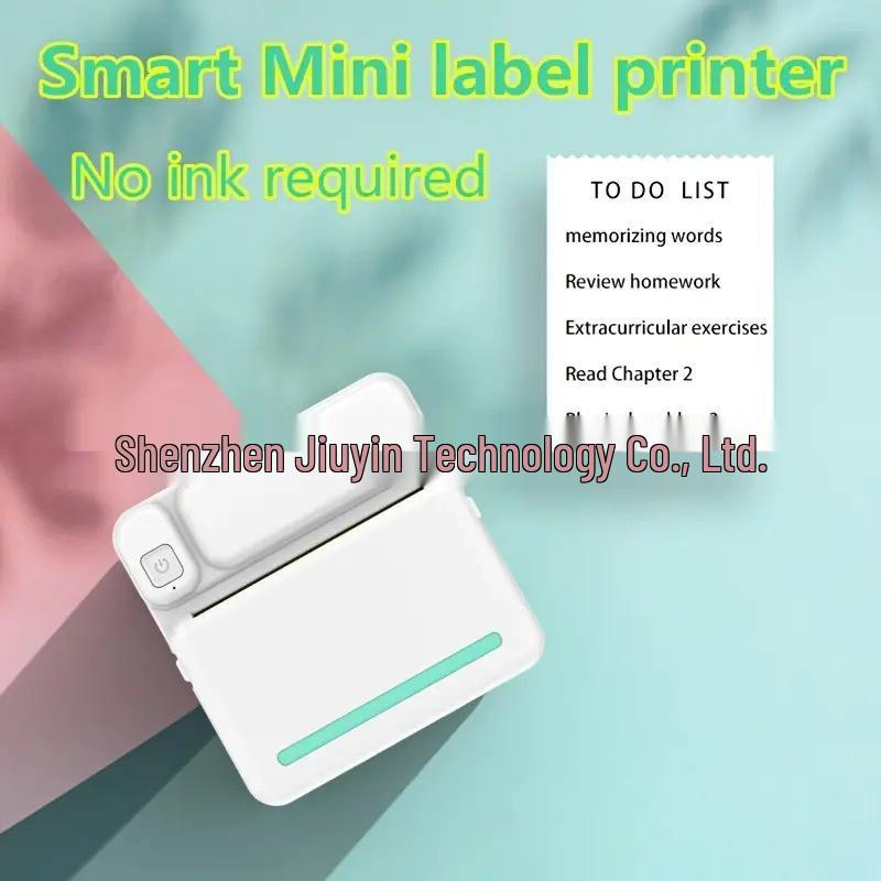 Portable Bluetooth Thermal Printer: Pocket-Sized Inkless Photo & Label Printer
