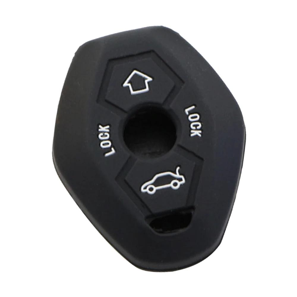 Key Case for BMW X3 X5 Z3 Z4 3 5 7 Series E38 E39 E46 E83 1998-2005 Silicone Key Remote Case Cover Fob Protective