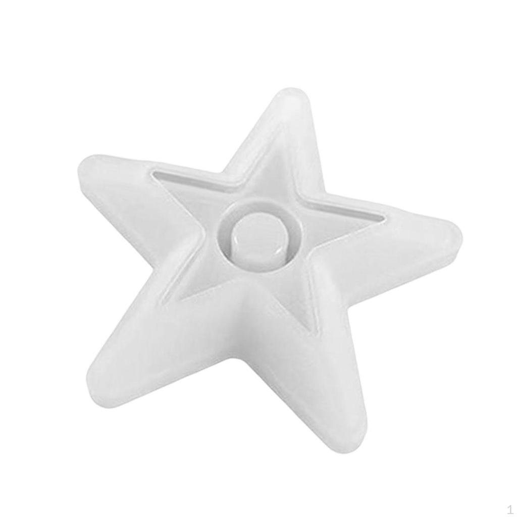 Telys-lysestakemodell, harpiksmodell Dekorativ Slitesterk håndlaget sylinder