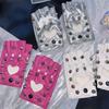 Fingerless Rivet Gloves Leopard Print Patent Leather Gloves Personality Half-palm Gloves Cosplay