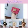 Stylish Mini Chain Shoulder Bag For Women In Black White Brown Pink Yellow Burgundy