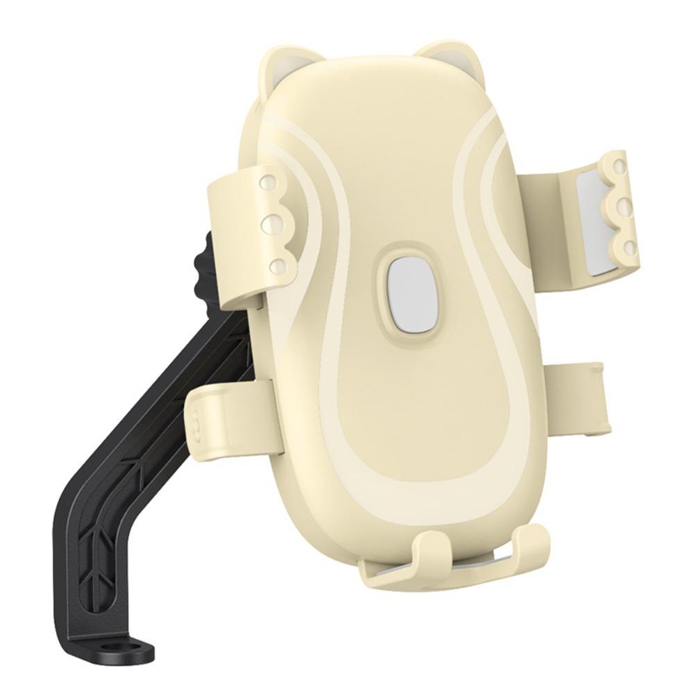 Anti-shake Bicycle Phone Holder 360° Rotatable Adjustable Electric Bike Phone Bracket Stable Non-slip Scooter Phone Clip Cycling