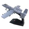 Set Model Avioane de Vânătoare Diecast A-10 Thunderbolt II cu Suport de Afișare