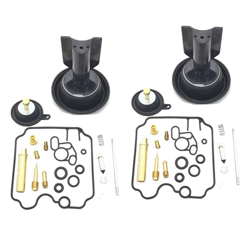 2Set Motorcycle Carburetor Repair Kit Carburetor Rebuild Kit For Yamaha TDM850 XTZ750 Virago 1100 XV1100