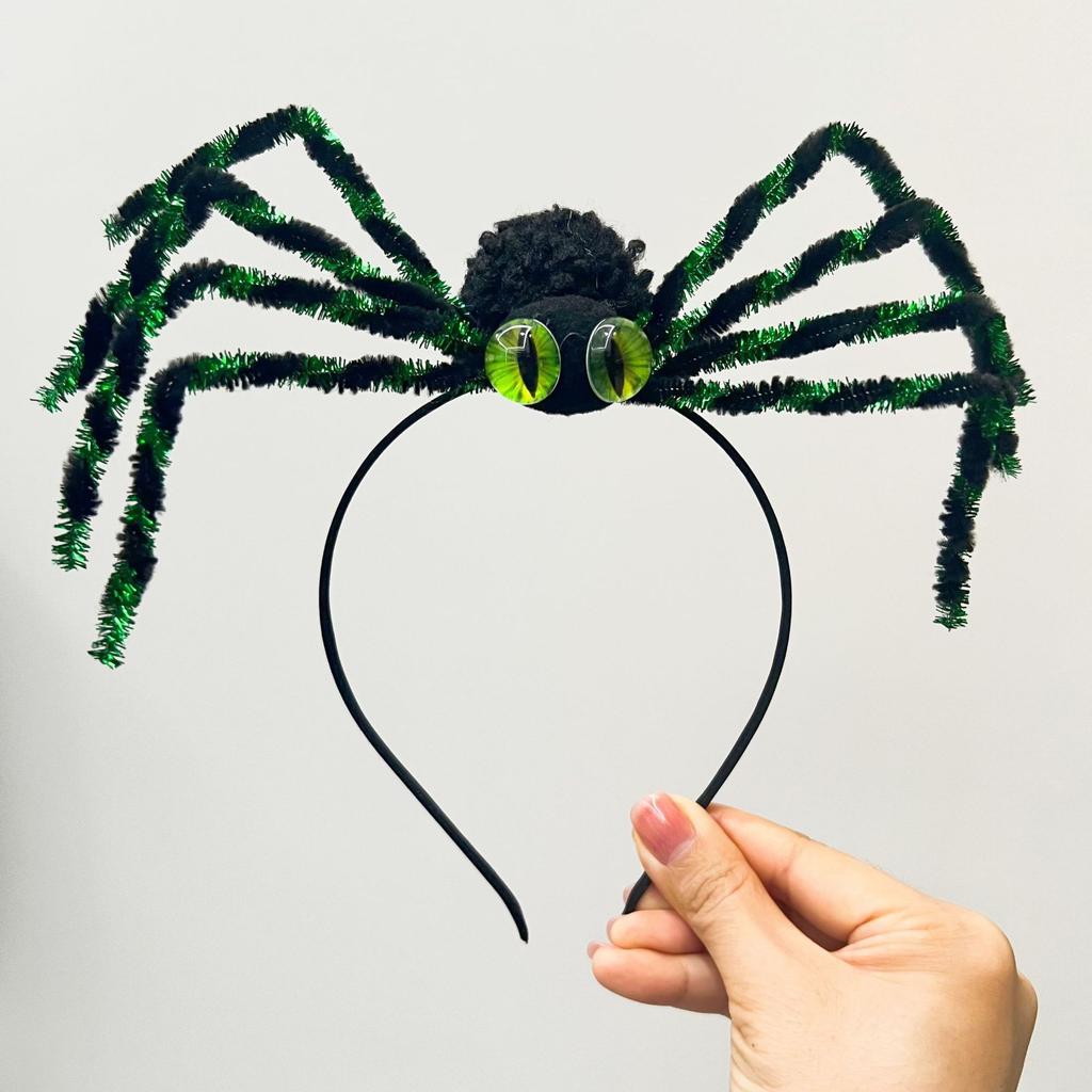 Halloween Headband Halloween Spider Headband Festival Party Hair Hoop Photography Props Hair Accessories Halloween Decor
