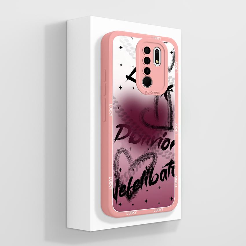 For Xiaomi Poco M2 M3 M4 M6 M7 Pro M5 M5S Mysterious Whale Phone Cases Camera Protection Liquid Silicone Anti Fall Protection Covers For Xiaomi Casing