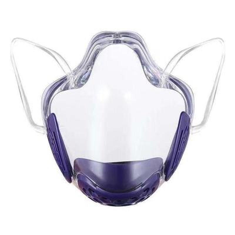 New Stylish Radical Alternative To Clear Plastic and Respirator Reusable Adult Clear Facemask