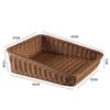 Imitation Rattan Storage Basket
