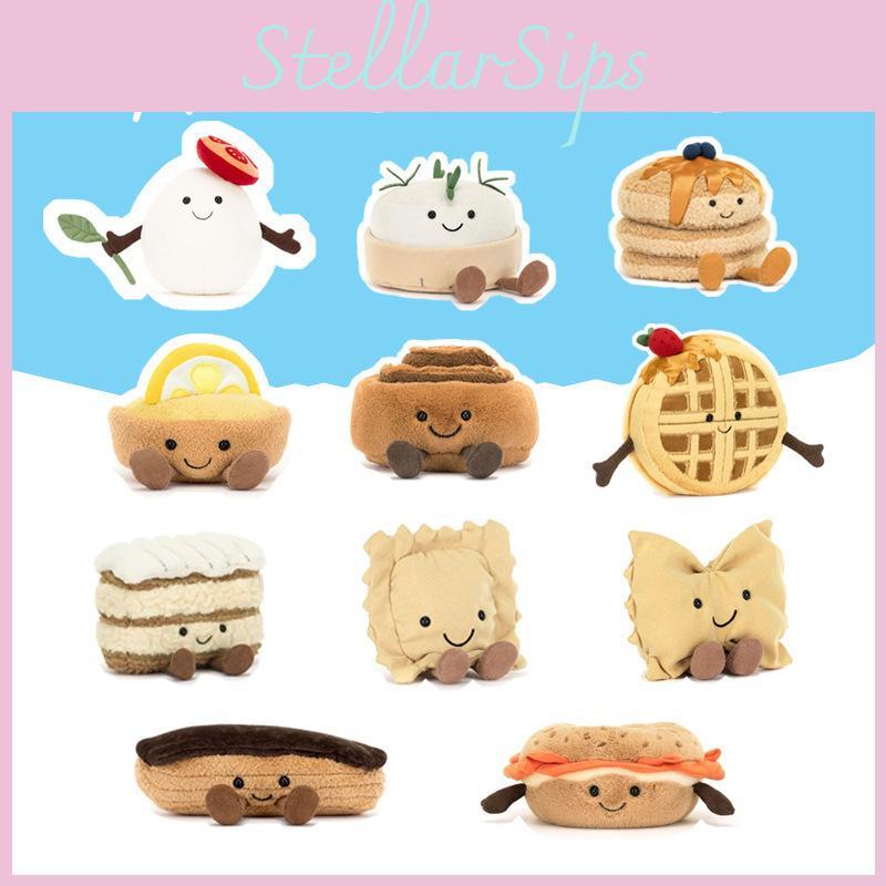 Cheese Strawberry Lemon Tart Plush Toy For Kids And Collectors