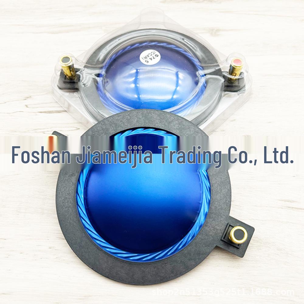 High-Frequency Speaker Driver with 75-Core Voice Coil and 74.5mm Blue Diaphragm