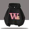 New Children's Cartoon Cute Adorable Big Letters Capibara Autumn Winter Fashion Trend Boys Girls Playful Loose Soft Warm Hoodies