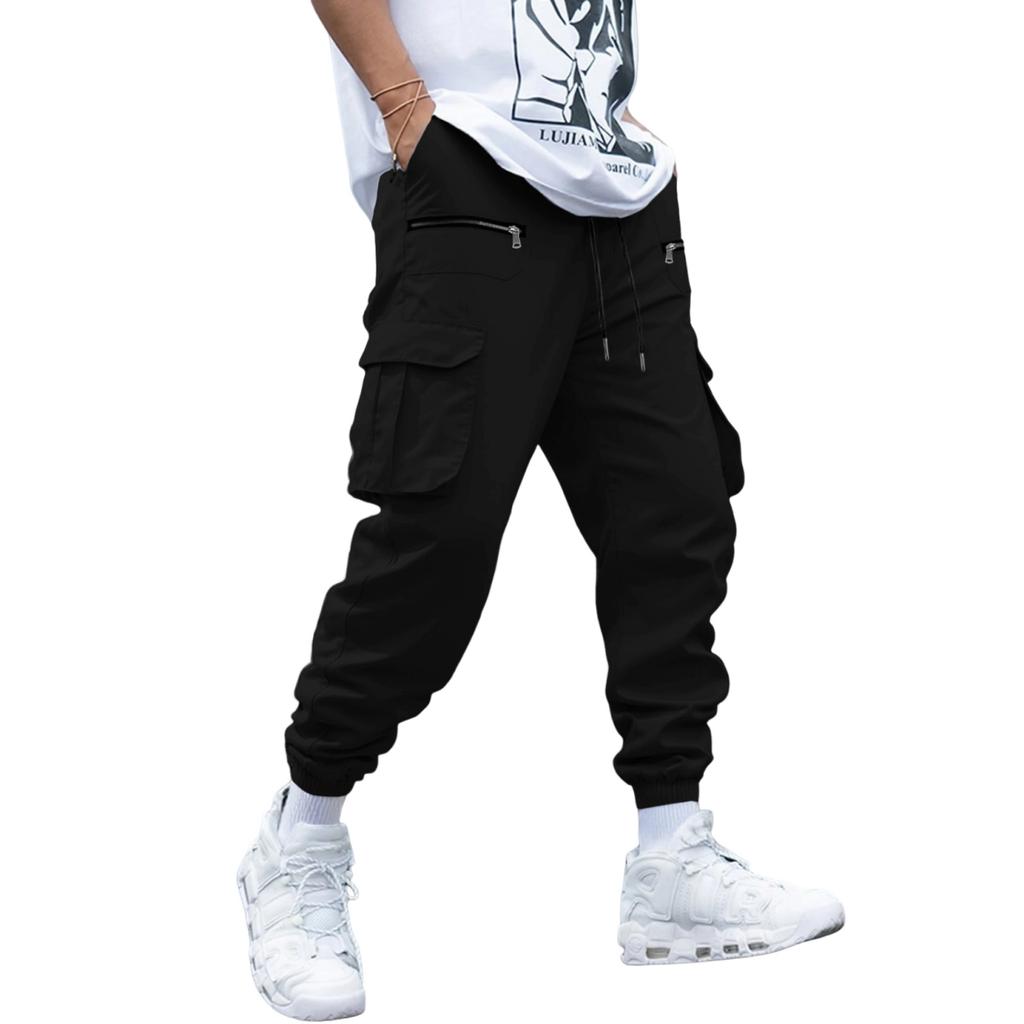 Men's Loose Fit Multi-Pocket Outdoor Casual Cargo Pants