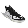 adidas Harden Stepback 2 Black White Unisex Sneakers Core-Black Silver-Metallic Cloud-White FZ1384