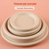 ZISIZ Disposable Round Paper Plates