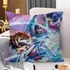 Japanese Hot Anime S-Saint Seiya Personalized Picture Text Home Decorative Pillows Household Gifts 45x45cm