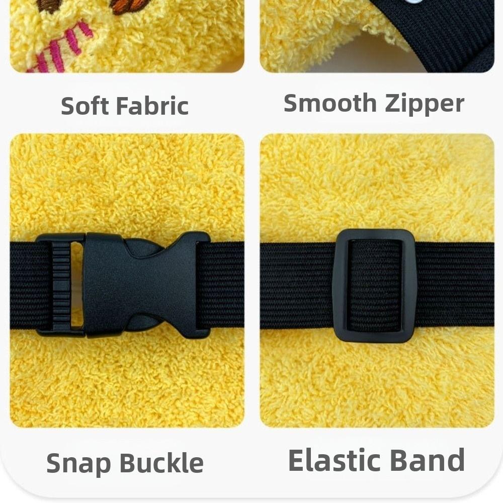 Plush Animal Shape Car Tissue Holder Cartoon Paper Towel Cover  Auto Decor Accessories