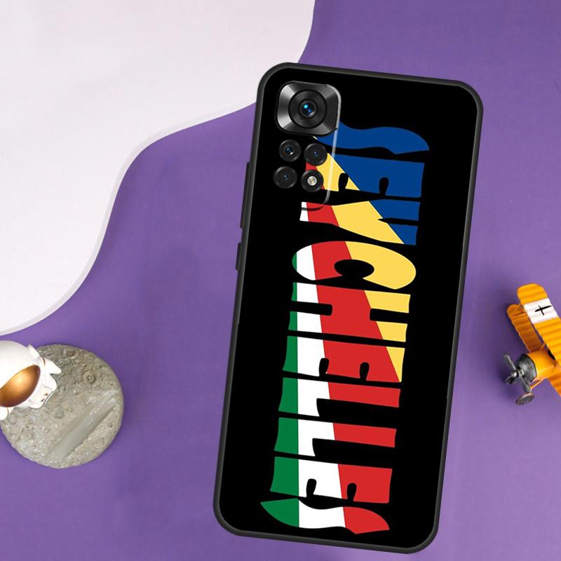 Seychellen Flagge Hülle Für Xiaomi Redmi Note 13 Pro 14 12 9 10 11 Pro 10S 11S 12S Redmi 14C 13C 10C 12C Abdeckung