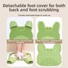 Crab Shape Shower Foot Scrubber Mat Cartoon Magnet Bead Massage Shower Pad Comfortable Creative Non-slip Bath Rug