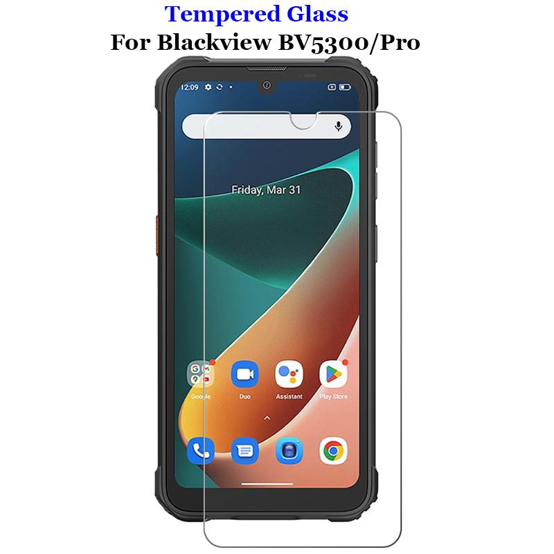 

Для Blackview BV5300 Pro 6,1 Прозрачное закаленное стекло 9H 2.5D Премиум Защитная пленка для экрана Взрывозащищенная защитная пленка Закаленная защита