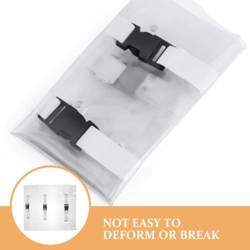 NOLITOY Dental Chair Foot Cover Pads, 4-Piece Plastic Washable Clinic Unit Dental Chair Toe Cover Sleeves