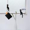 1 Stück Kreativer Magnet Niedliche Katze Wandmontage Schlüsselhaken Magnetischer Schlüsselhalter Magnetisches Regal Haken Kleiderbügel Kühl
