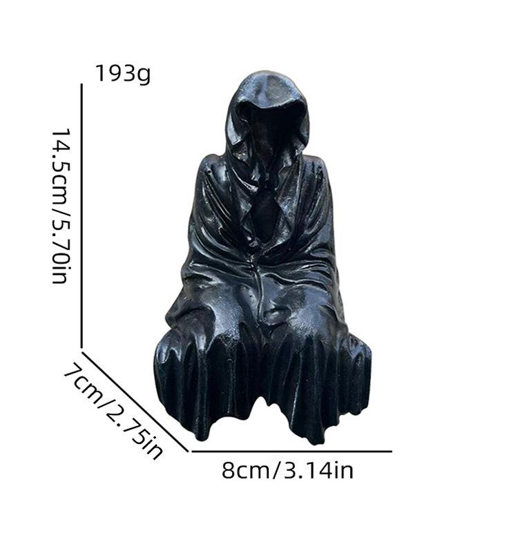 Mysterious Black Clothes Resin Ornament: Lord of Mysteries Home Decoration Piece