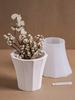 DIY Flower Pot Concrete Silicone Mold Gypsum Cement Round Candle Cup Holder Mould Storage Jar Gypsum Molds Resin Crafts Casting