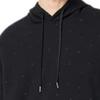 Emporio Armani Sweatshirts Men's Black Hooded Moderate Other 6L1M79-1JHSZ-0012
