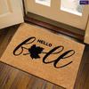 All Weather Welcome Mat Low Profile Entryway Mat for Home Front Entrance Back Non Slip Backing Doormat for Door Decor