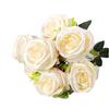 Modern Artificial Rose Silk Flowers Bouquet for Home Wedding Decoration