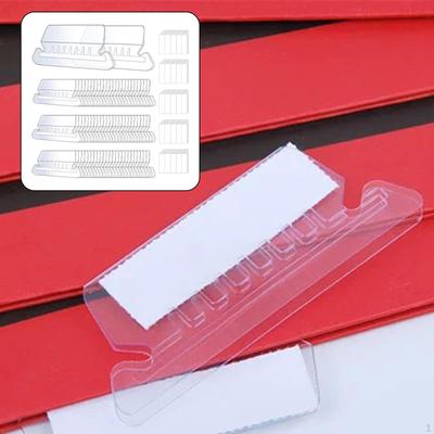 50x Hanging Folder Tabs and Inserts for Folders Easy To Read Heavy Duty Sturdy File