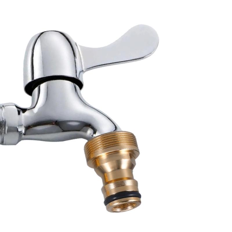 Tap Connector Universal Faucet Adapter Compatible For Kitchen Applicable Scenes Garden Garage Toilet Corrosion Resistant