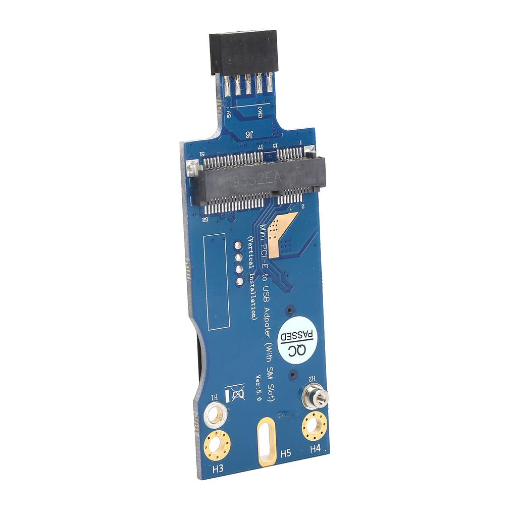 PC Expansion Card PCIE to USB Vertical Installation with SIM Card Slot Computer Accessories