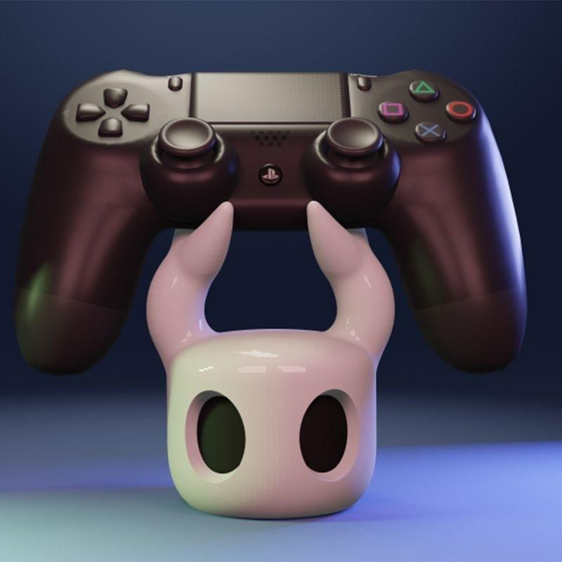 1-10PCS 3D Hollow Knight Gaming Headset Stand Universal Headphone Holder with Themed Base Cool Desktop Display Stand