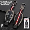 Metal Car Key Cover Fob Case Shell for Chrysler 300C for Jeep Commende for Dodge Durango Ram Grand Voyager Caravan Cherokee Town