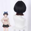 Wig&Headwear Anime Rent a Girlfriend Sarashina Ruka Cosplay Short Wig with Headwear Heat-resistant Fiber Hair + Wig Cap Party Girls Women