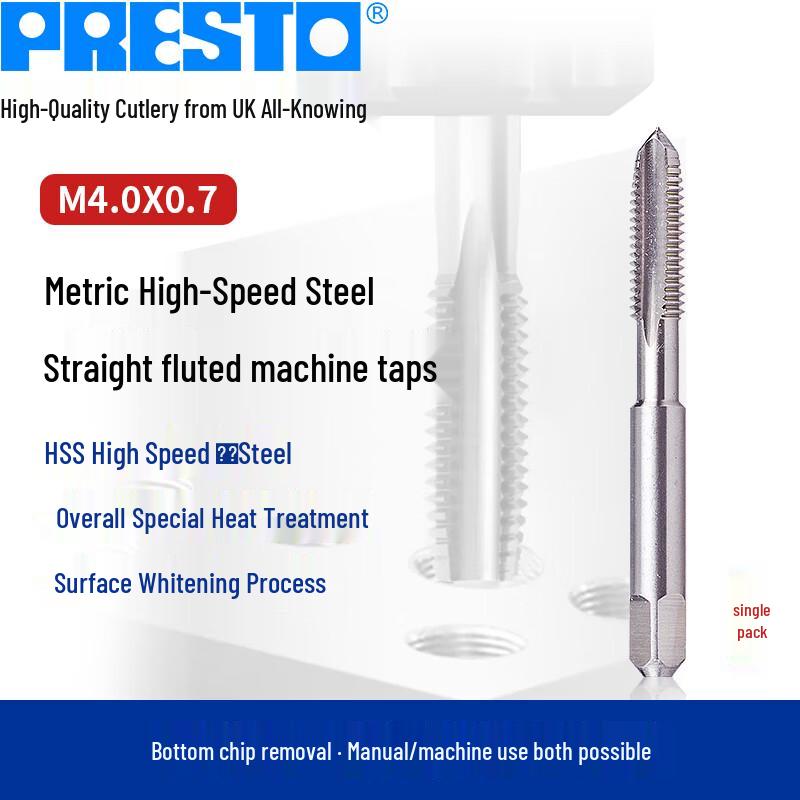 PRESTO High-Speed Steel Taps