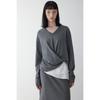 Vov Front Wrap Detail Knit Pullover 7155450004