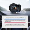 Mit mehreren Alarmfunktionen HD-Display-Bildschirm Auto-Head-Up-Display Universelles Höhen-, Datums-, Geschwindigkeitsmesser BeiDou-GPS