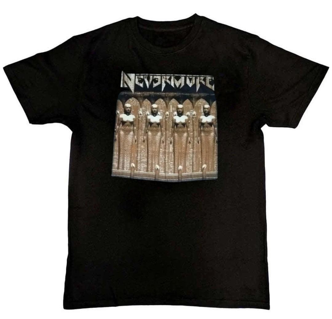 Vintage 1995 NEVERMORE European Tour Graphic Mens T-Shirt L