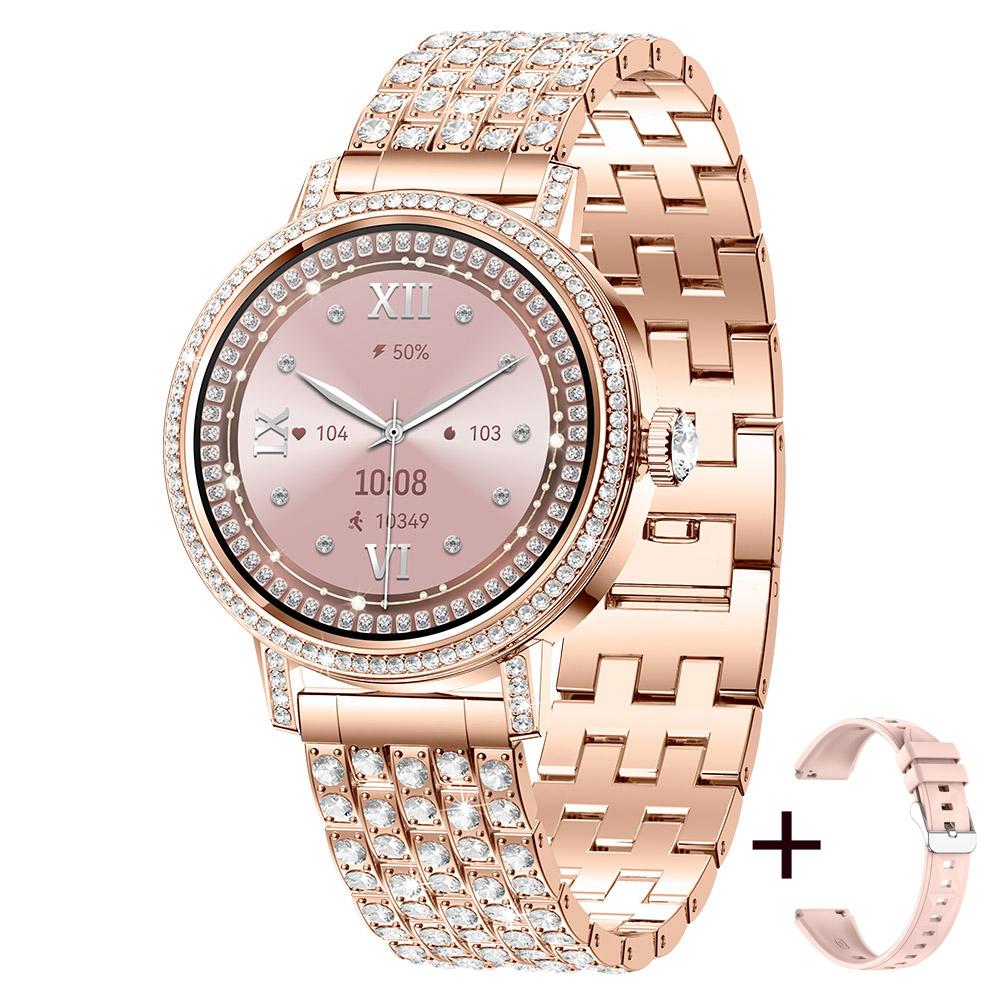 Luxury Bluetooth Call Women`s Smart Watch