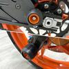Motorcycle Accessories Front & Rear Axle Fork Crash Sliders Wheel Protector Fit For duke390 2024 2025