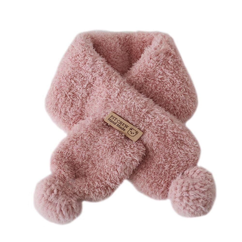 1-5 Years Old Warm Kids Winter Scarf Cute Children Neck Warmer Neckerchief  for Baby Boys Girls