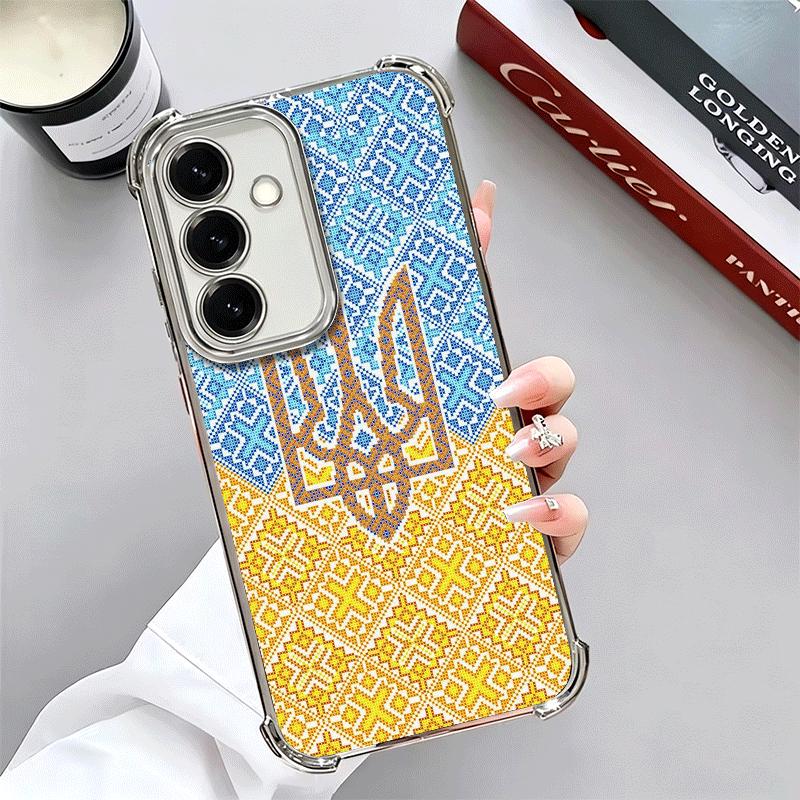 Ukraine Aesthetic Soft Phone Case For Samsung A17 A27 A07 A37 A57 A16 A56 A15 A55 A14 A54 A13 A53 A26 A36 A25 A35 A24 A34 A23 A3